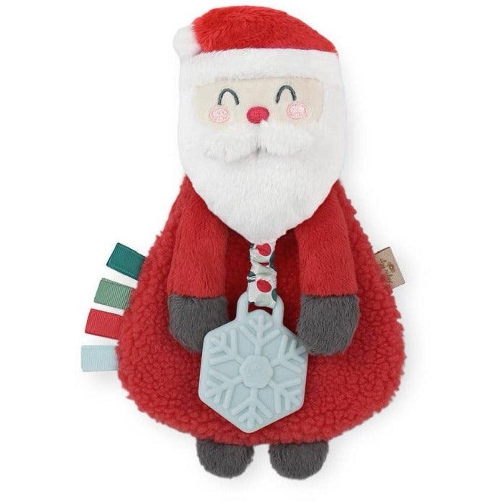 NWT Itzy Ritzy Holiday Santa Baby Teether